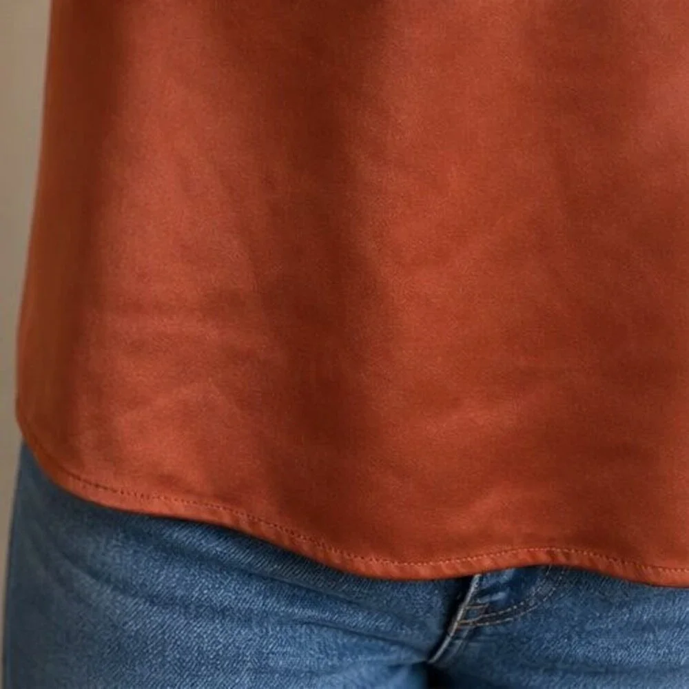 Cream Pleated Blouse